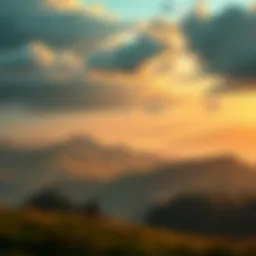 Artwork showcasing the expansive landscapes of Hyrule in Zelda