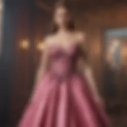 Innovative prom dress design concept