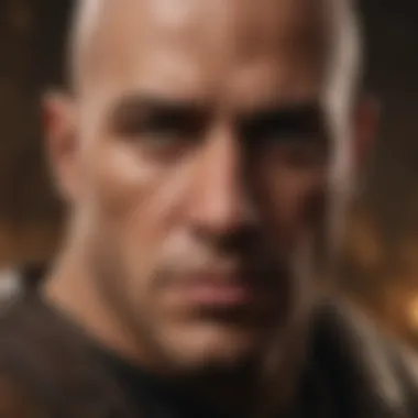 Celestial Realm: Riddick Gazing Into the Vast Unknown