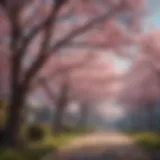 Enchanting Sakura Blossoms in Clannad