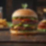 Savory Beast Burger Creation