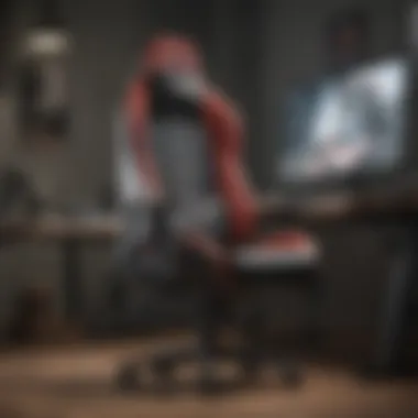 Side profile of the Secretlab Titan chair highlighting its ergonomic design and adjustability.