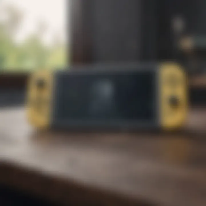 Sleek Aesthetics of Nintendo Switch Lite OLED