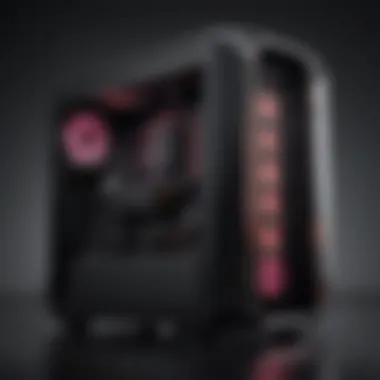 Sleek and Modern Gaming PC Case