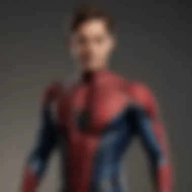 Spider-Man Tobey Maguire in his iconic costume