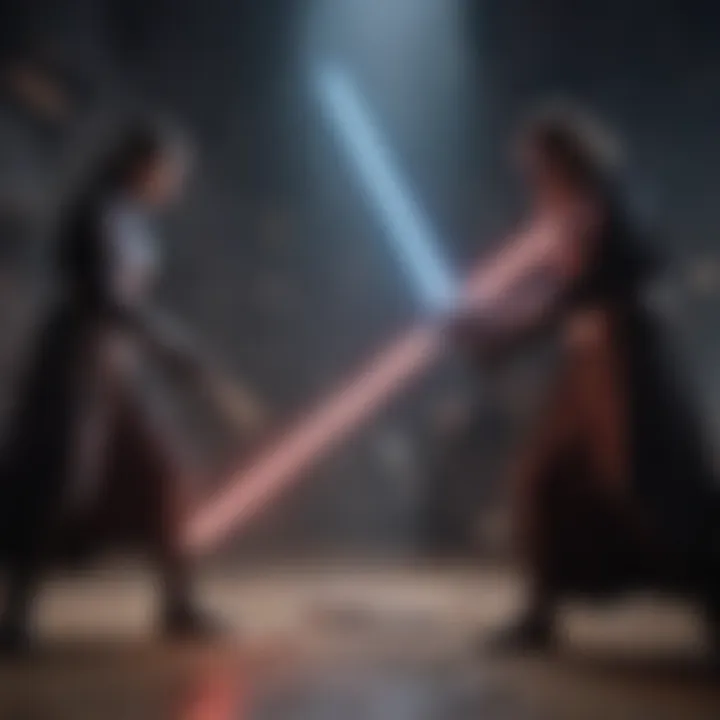 Epic Lightsaber Duel