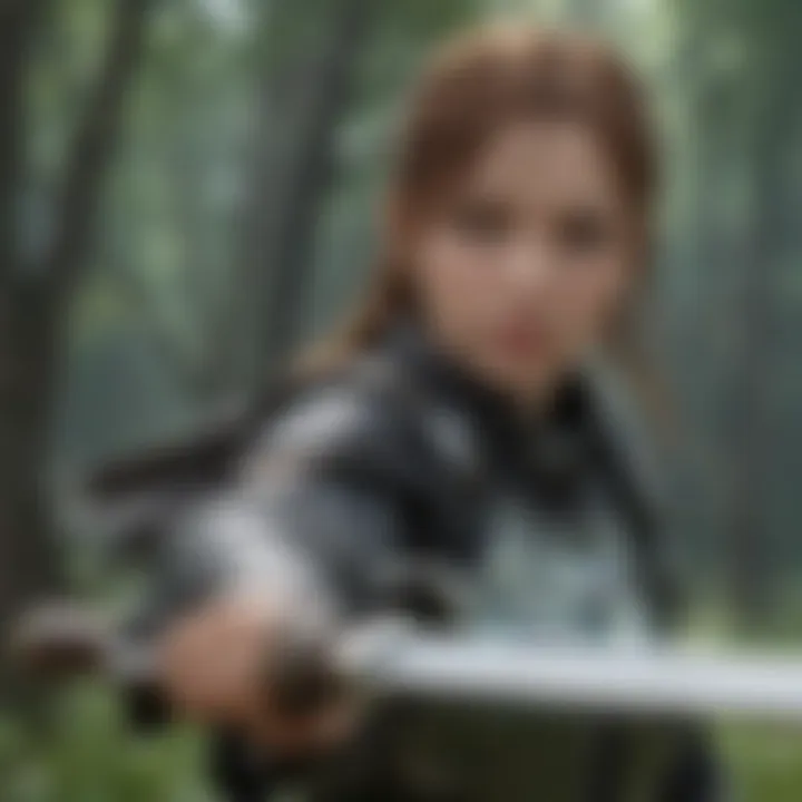 Symbolic representation of themes in Sword Art Online: Progressive.