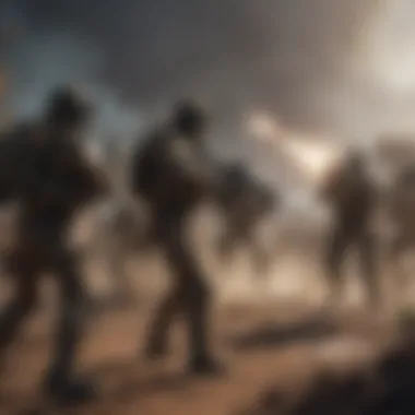 Synchronized Combat Strategies Team Coordination in GG Warzone
