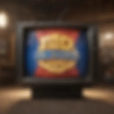 Illustration of a TV screen displaying 'Ted Lasso' logo