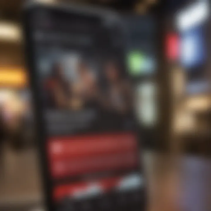 A close-up of a smartphone displaying social media interactions related to GameStop.