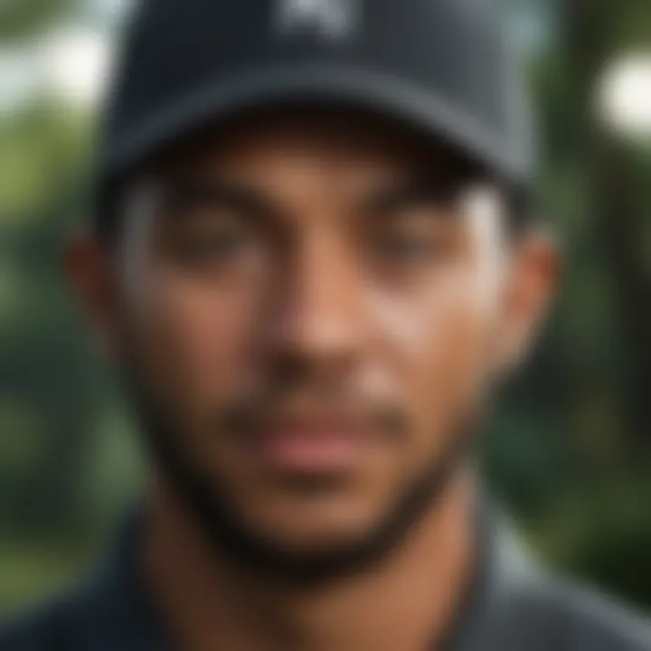 Detailed player customization screen in Tiger Woods game