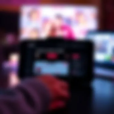 Strategic Content Planning for TikTok Live A strategic content plan displayed on a digital device.