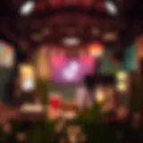 Creating an Engaging TikTok Live Setup A vibrant setup for a TikTok Live session featuring engaging elements.