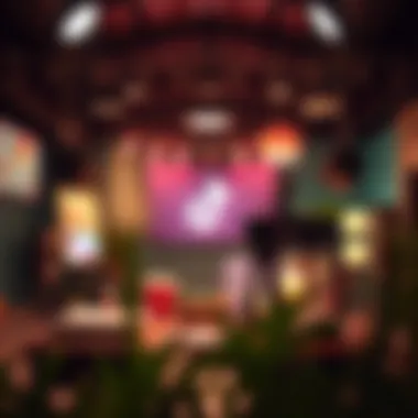 Creating an Engaging TikTok Live Setup A vibrant setup for a TikTok Live session featuring engaging elements.