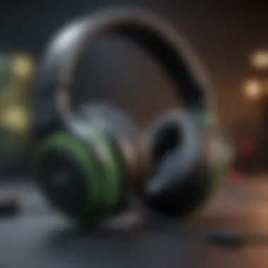Seamless Connection Process Gaming headset connection illustration