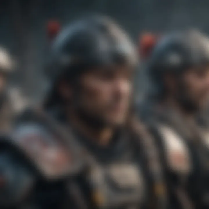 Diverse team composition ready for raid execution