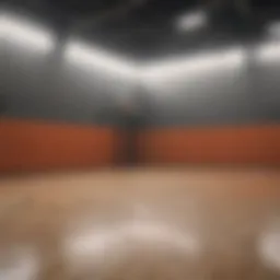 Basketball Court with Locker Codes