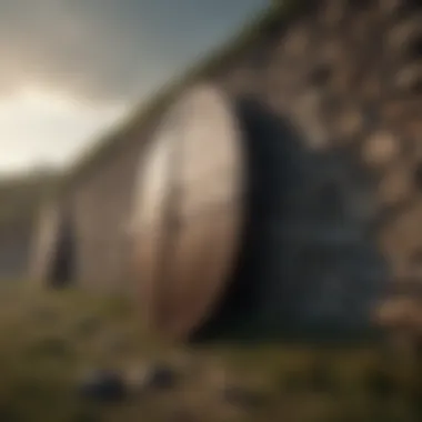 Epic Viking Shield Wall Formation