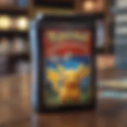 Illustration of a vintage 1999 Pokemon Booster pack