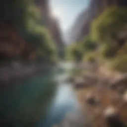 A serene landscape reflecting the tranquil essence of Virgin River