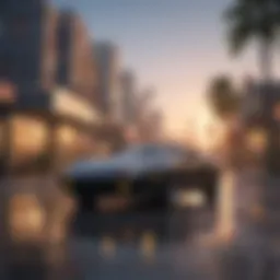 Virtual world in Grand Theft Auto Online