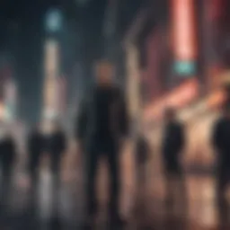 A screenshot of the Tokyo Revengers anime showcasing its vibrant characters and action scenes.
