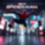 Streaming platforms showcasing Spider-Man movies